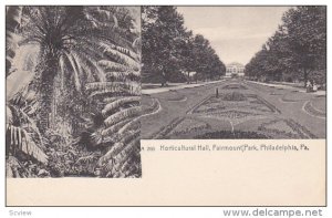 Horticultural Hall, Fairmount Park, Philadelphia, Pennsylvania, PU-1909