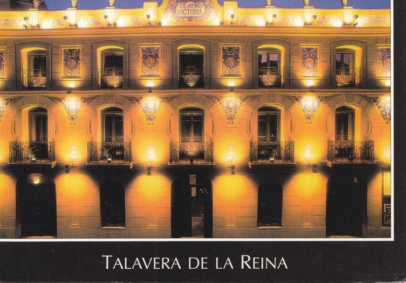Postal 61926 : Talavera de la Reina. Teatro Victoria