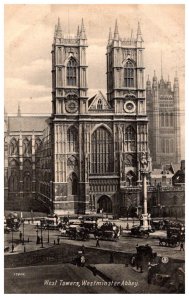 England  West Towers  Westminister abbey