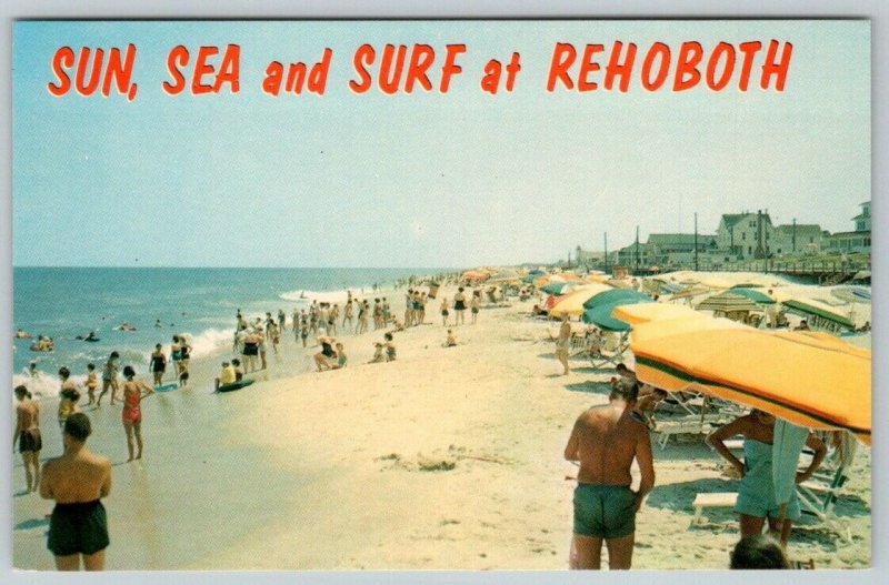 1980's ERA SUN SEA & SURF AT REHOBOTH BEACH DELAWARE*PLAYGROUND OF THE ATLANTIC