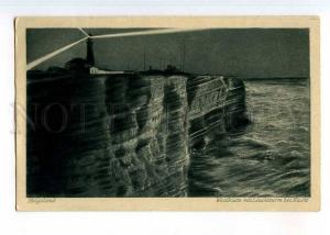 247919 GERMANY HELGOLAND LIGHTHOUSE night 1911 year RPPC