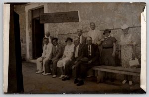 Morro Castle Tourist 1938 Havana Cuba RPPC Postcard D28