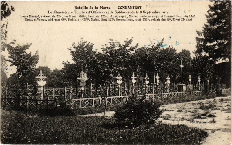 CPA Bataille de la MARNE - CONNANTRAY (363694)