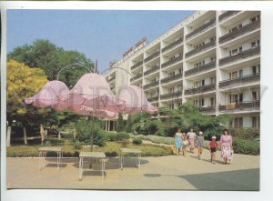 456443 USSR 1989 year  Evpatoria tourist hotel Evpatoria postcard