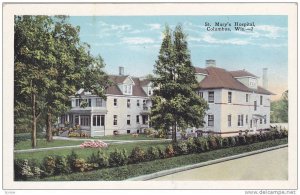 Exterior, St. Mary's Hospital,  Columbus,   Wisconsin, 00-10s