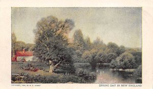 Spring day in New England Unused