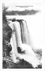 Horseshoe Falls real photo - Niagara Falls, New York NY