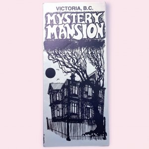 1970s Mystery Mansion, Victoria B.C.  Vintage Brochure