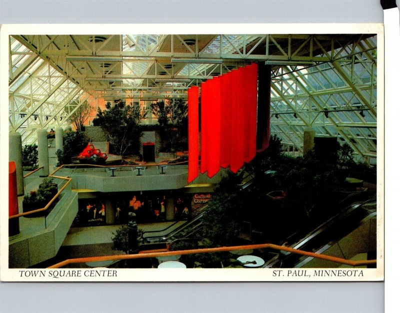 Town Square Center St Paul MN Casual Corner Postcard V65