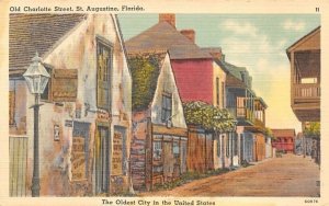 Old Charlotte Street St Augustine, Florida