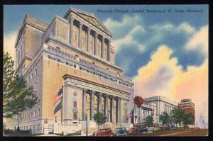 Masonic Temple, Lindell Blvd., St. Louis, Mo. Postcard U23