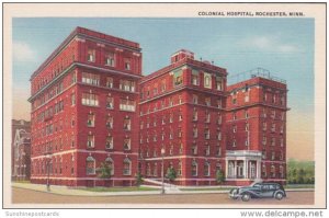 Minneapolis Rochester Colonial Hospital Curteich