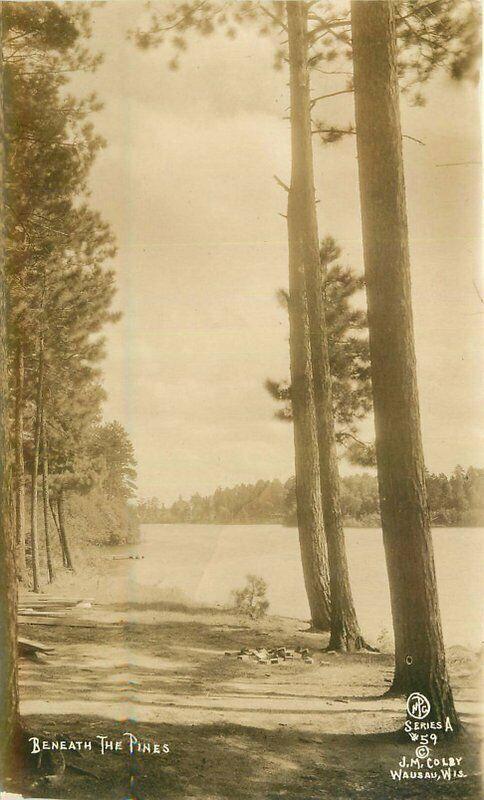 C-1910 Wausau Wisconsin Marathon County Colby Northern RPPC Photo Postcard 3519