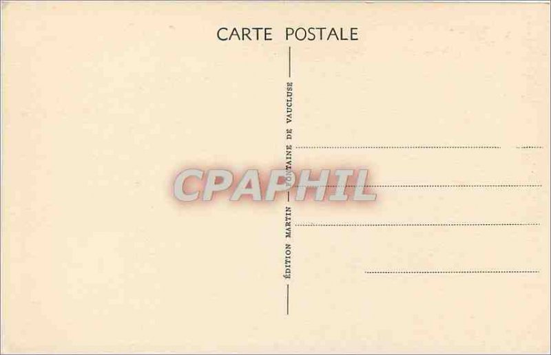 Old Postcard Fontaine de Vaucluse - High Source