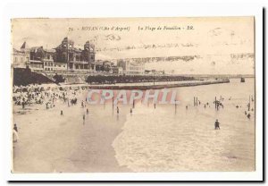 Royan Old Postcard Beach Foncillon