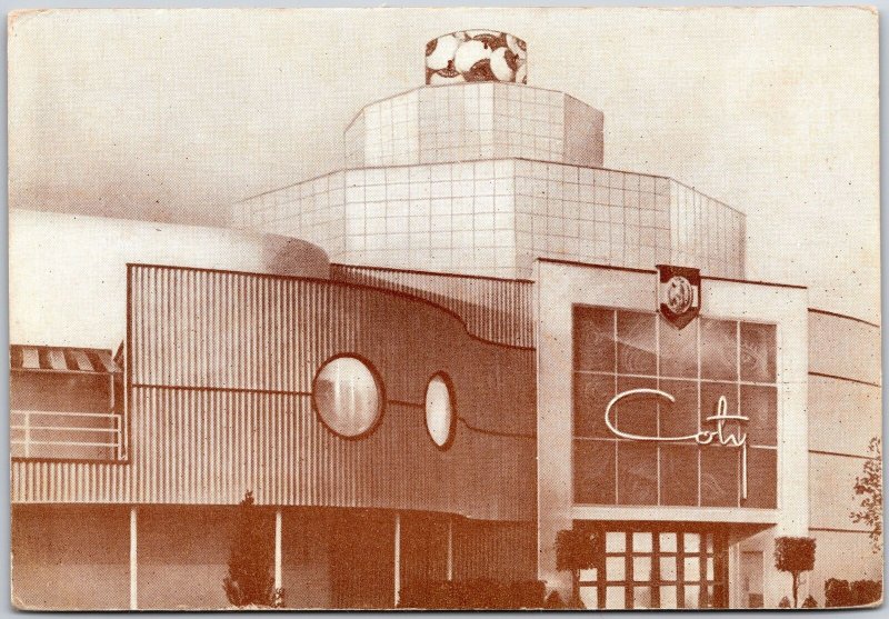 Maison Coty Charm Center New York World's Fair Long Island Plaza Postcard