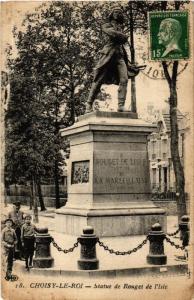 CPA CHOISY-le-ROI Statue de Rouget de l'Isle (569747)