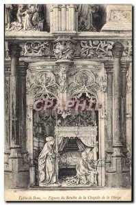 Postcard Ancient Church Of Brou Figures From Altarpiece Of The Chapel Of The ...