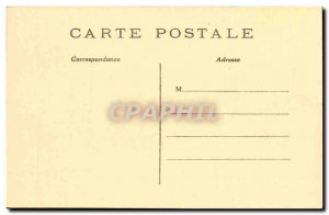 Old Postcard Paris Square Pere Lachaise The Decline