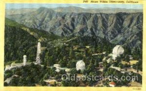 Mount Wilson Observatory, CA, USA Space Unused 