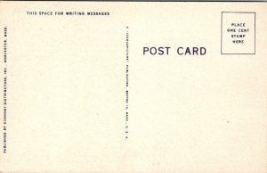 Vintage Worcester, Massachusetts Ma Postcard - Worcester Polytech Institute