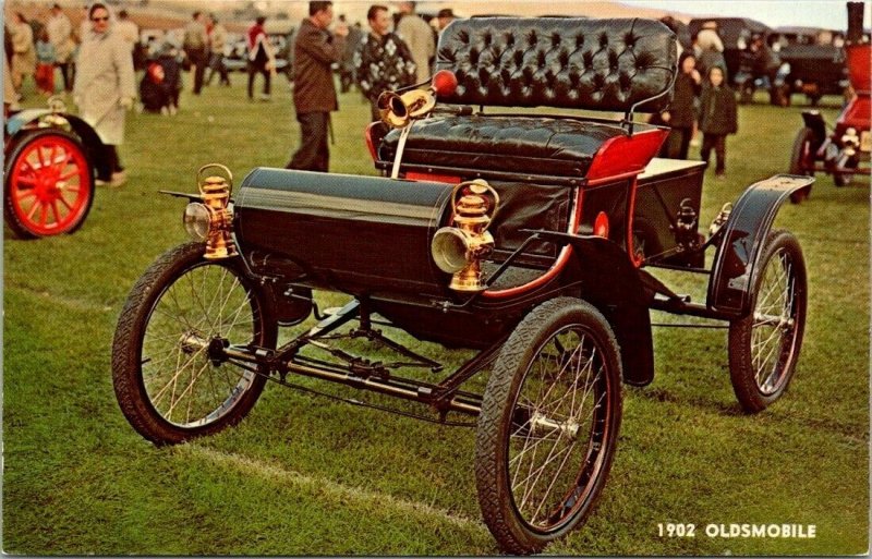 Postcard 1902 Oldsmobile Classic Car Unused~A3 