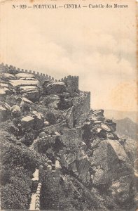 A645 Portugal Cintra Castello dos Mouros Castle vintage postcard