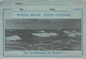 Pictorial folder ( 16 leporello views inside ) Myrtle Beach South California