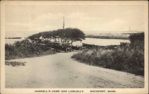 Rockport Massachusetts MA Haskell's Camp and Loblolly Vintage Postcard