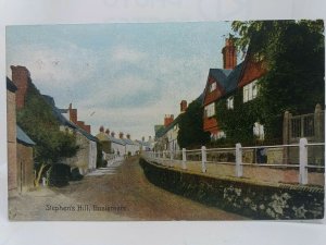 Stephens Hill Haslemere Surrey Vintage Postcard 1909