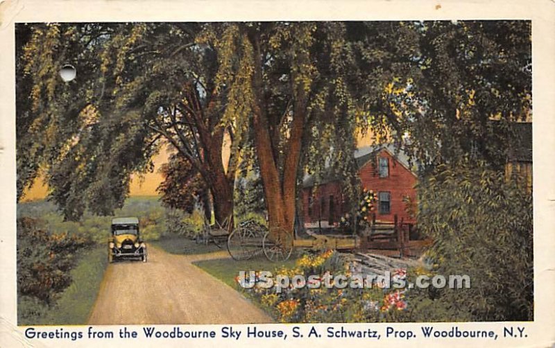 Greetings from - Woodbourne, New York