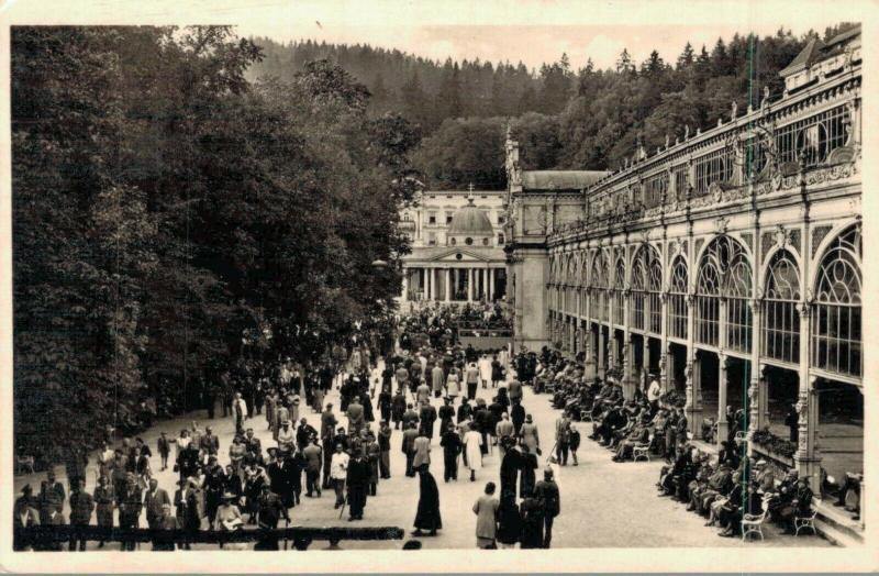 Czech Republic Marianske Lazne RPPC 02.85