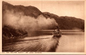 Scotland Sterling S S Sir Walter Scott On Loch Katrine