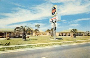 SEABREEZE MOTEL Brunswick, Georgia US 17 Roadside c1960s Vintage Postcard