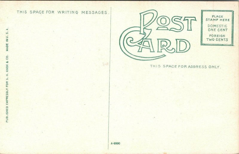 Postcard IN Marion County Jail C.1910 F2