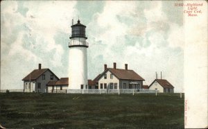 Cape Cod Massachusetts MA Lighthouse c1900s-10s Postcard