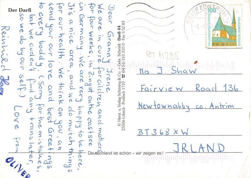 BT11285 Fischland darss zingst        Germany