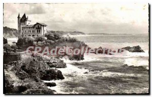 Old Postcard Biarritz Villa Belza