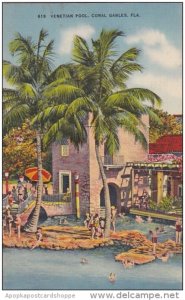 Florida Coral Gables Venetian Pool 1940