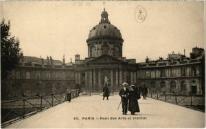 CPA PARIS 1e - Pont des Arts et Institut (77242)