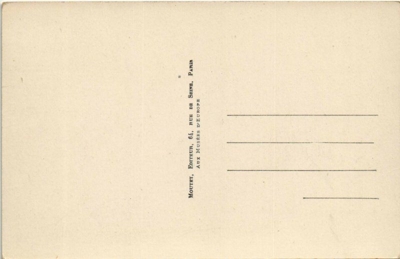 PC JUDAICA, STÃLE DE MESA, ROI DE MOAB, Vintage Postcard (b38426)
