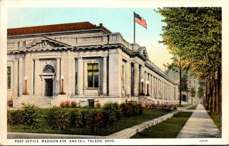 Ohio Toledo Post Office Curteich