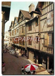 Modern Postcard Troyes Aube Champagne Capital