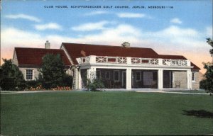 Joplin Missouri MO Schifferdecker Golf Course c1930-50s Vintage Postcard
