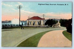 Rochester New York Postcard Highland Park Reservoir Highland Park Reserve c1920s