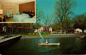 New York Adirondacks Lake Seneca Rainbow Cove Motel