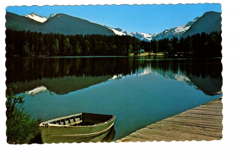 Eleanor Lake, Blue River, British Columbia, Row Boat