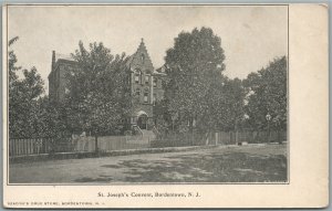 BORDENTOWN NJ ST.JOSEPH'S CONVENT ANTIQUE POSTCARD
