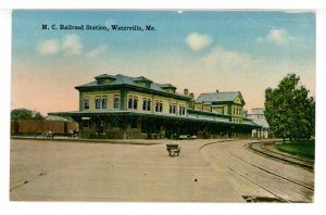 ME - Waterville. Maine Central Railroad Station