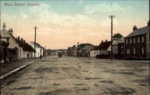 Swords Ireland Main St. c1910 Postcard